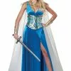 Warrior Queen Adult Costume -Purecostumes Store 01590 full 1