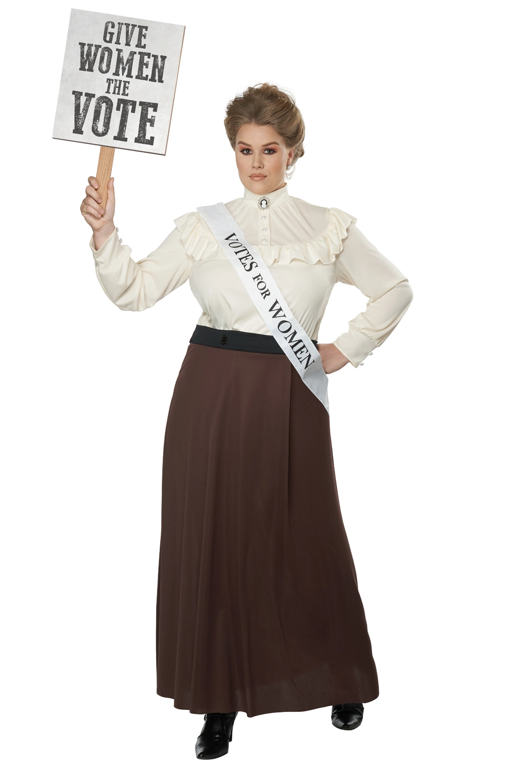 English Suffragette Plus Size Costume 3 English Suffragette Plus Size Costume