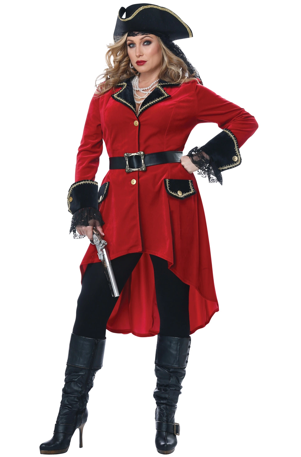 High Seas Heroine Plus Size Costume 3 High Seas Heroine Plus Size Costume