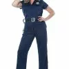 Classic Police Woman Plus Size Costume 1 Classic Police Woman Plus Size Costume -Purecostumes Store 01792 full 1