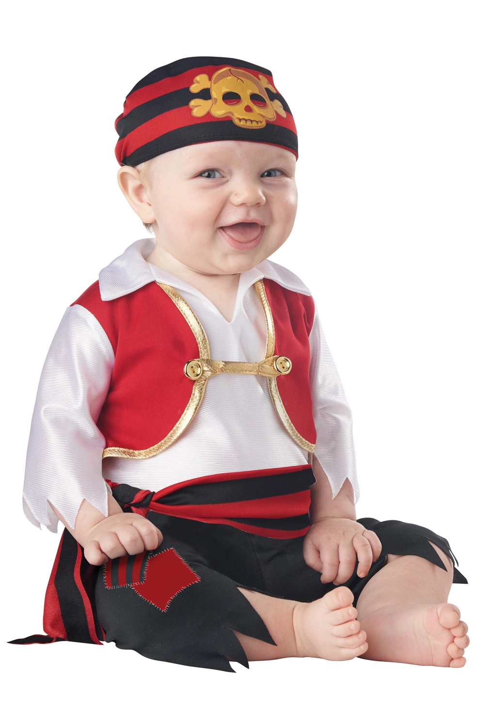 Pee Wee Pirate Infant Costume 3 Pee Wee Pirate Infant Costume