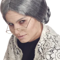 Grandma Costume Wig - Grey