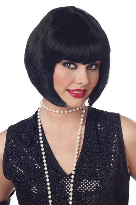 Flapper Costume Wig - Black 3 Flapper Costume Wig - Black
