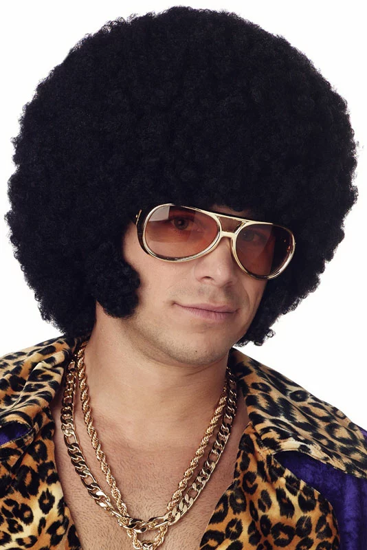 Afro Chops Costume Wig (Black) 3 Afro Chops Costume Wig (Black)