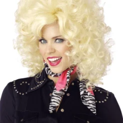 Country Western Diva Costume Wig - Blonde