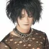 MidNight Fiend Costume Wig - Black -Purecostumes Store 70328 full 1