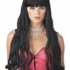 Serpentine Costume Wig - Black -Purecostumes Store 70397 full 1