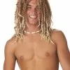 Beach Bum Costume Wig - LightBrown/Blonde -Purecostumes Store 70460 full 1