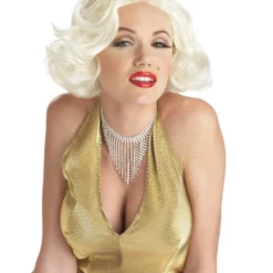 Classic Marilyn Monroe Costume Wig - Blonde