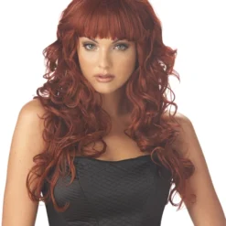 Impulse Costume Wig - Burgundy
