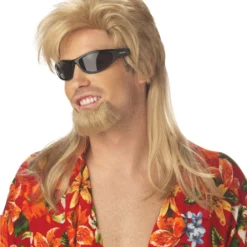 Beach Bro Costume Wig - Blonde