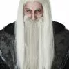 Dark Wizard Wig And Beard 1 Dark Wizard Wig And Beard -Purecostumes Store 70900 full 1