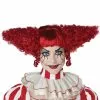 Creepy Clown Adult Wig (Red) -Purecostumes Store 70933 full 1