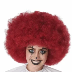 Jumbo Afro Adult Wig (Burgundy)