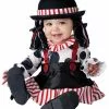 Kooky Lil' Clown Infant Costume -Purecostumes Store CC1022 099 full 1