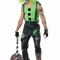 Crazed Clown Adult Costume