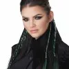 Clip-In Braids (Green/Grey) -Purecostumes Store CC7020 107 full 1