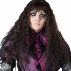 Creepy Doll Wig (Brunette)