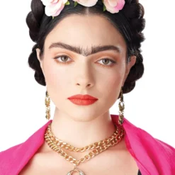 Frida Braid With Clip-In Flowers