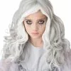 Glow In The Dark Ghost Child Wig 1 Glow In The Dark Ghost Child Wig -Purecostumes Store CC7020 115 full 1