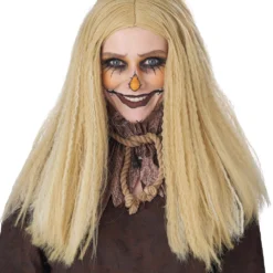Crimped Scarecrow Adult Wig