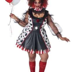 Twisted Clown Plus Size Costume