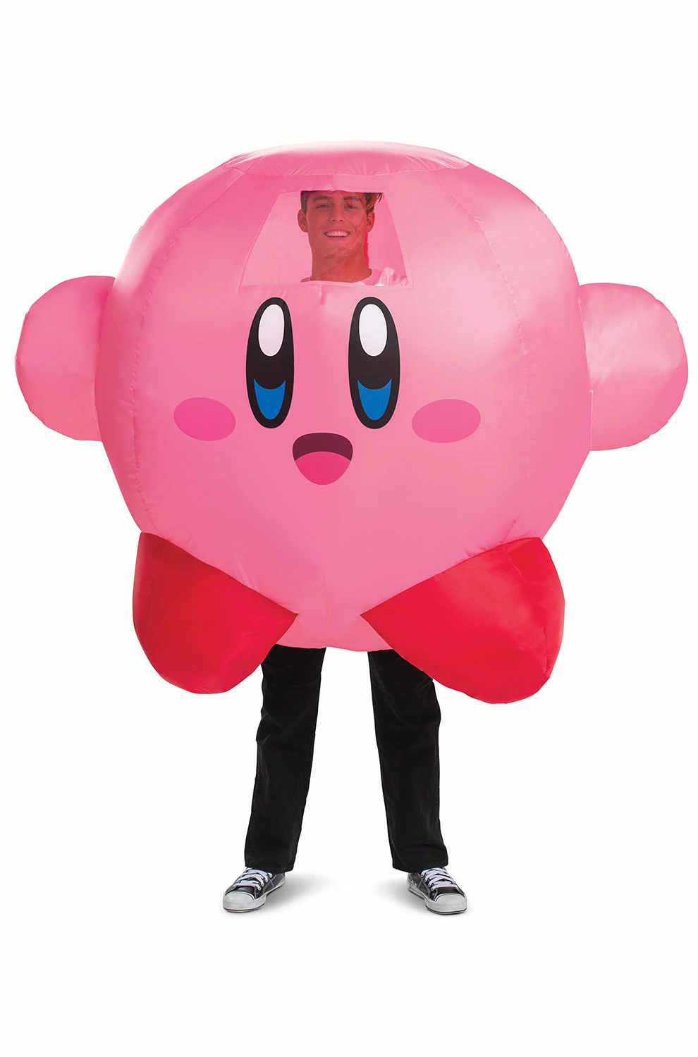 Kirby Inflatable Adult Costume 3 Kirby Inflatable Adult Costume