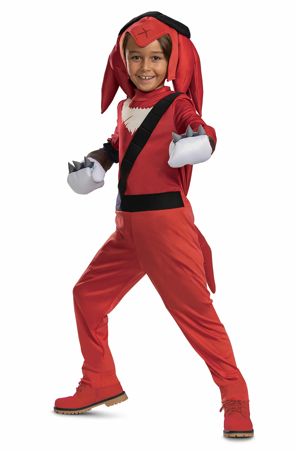 Knuckles Sonic Prime Deluxe Child Costume 3 Knuckles Sonic Prime Deluxe Child Costume