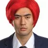 Player 456 Red Adult Wig -Purecostumes Store D148889 full 1