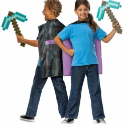 Minecraft Pickaxe And Cape Set