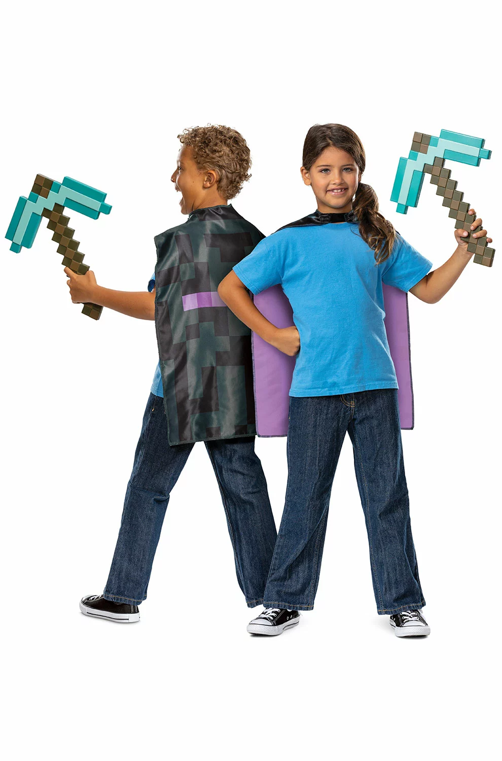 Minecraft Pickaxe And Cape Set 3 Minecraft Pickaxe And Cape Set