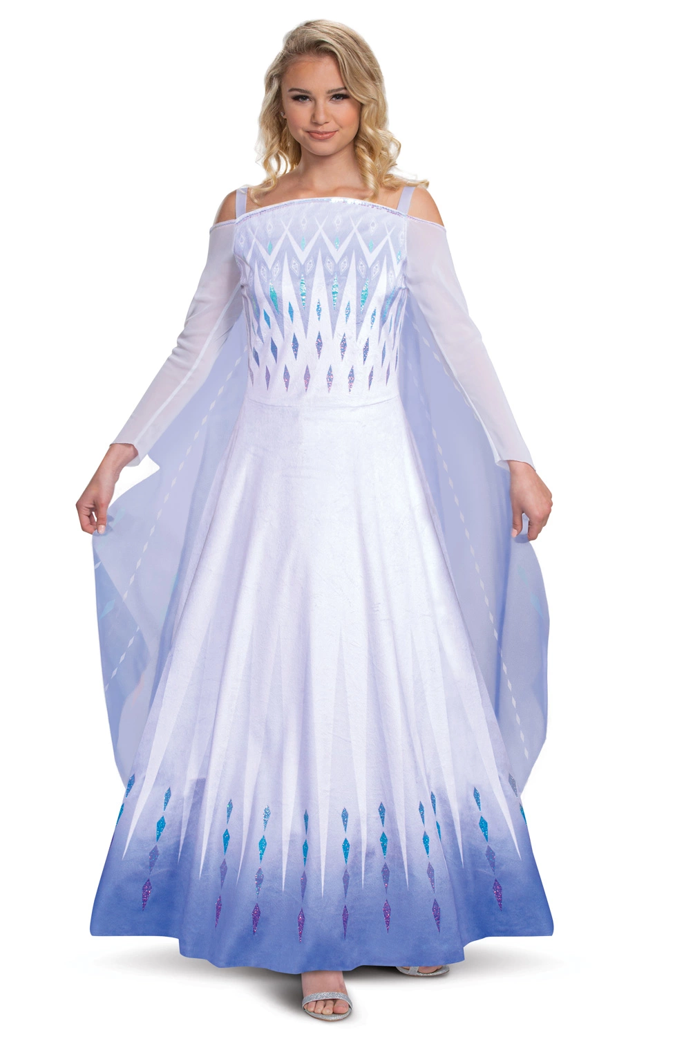 Snow Queen Elsa Prestige Adult Costume 3 Snow Queen Elsa Prestige Adult Costume