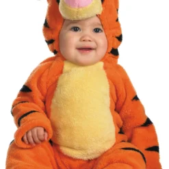 Disney Winnie The Pooh Tigger Deluxe Two-Sided Plush Jumpsuit Infant/Toddler Costume