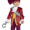 Captain Hook Classic Infant Costume 1 Captain Hook Classic Infant Costume -Purecostumes Store D66062 full 1