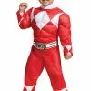 Red Ranger Muscle Infant/Toddler Costume 1 Red Ranger Muscle Infant/Toddler Costume -Purecostumes Store D67368 full 1