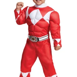 Red Ranger Muscle Infant/Toddler Costume