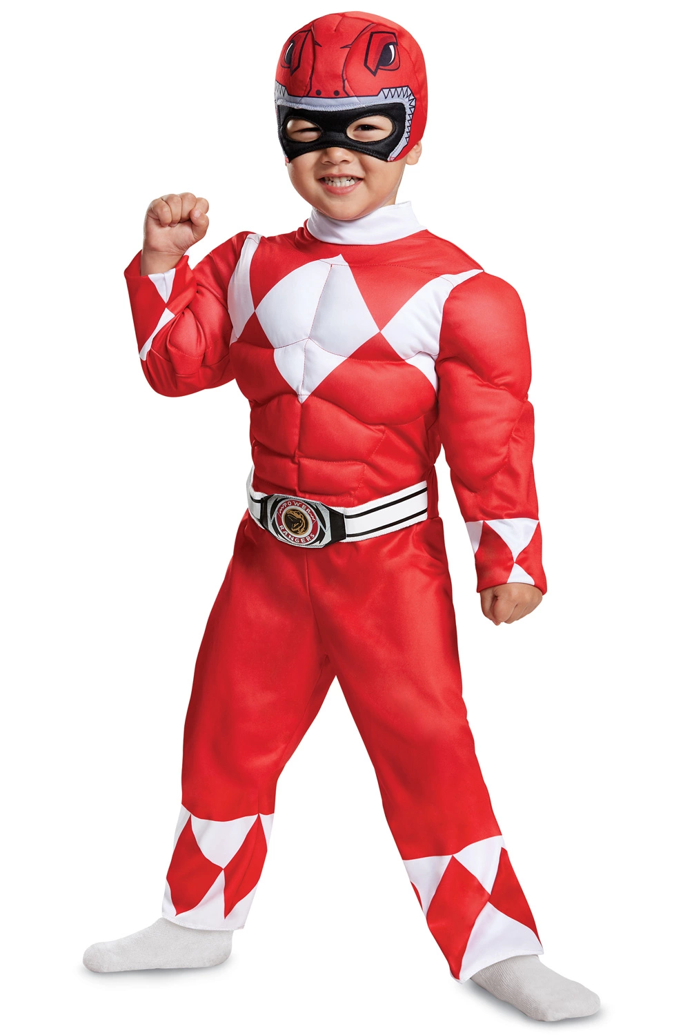 Red Ranger Muscle Infant/Toddler Costume 3 Red Ranger Muscle Infant/Toddler Costume