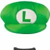 Luigi Adult Hat And Moustache -Purecostumes Store D73782 full 1