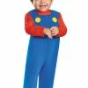 Mario Infant Costume 1 Mario Infant Costume -Purecostumes Store D85135 full 1