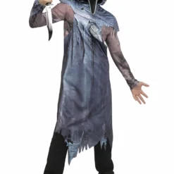 Icebound Phantom Ghost Face Child Costume