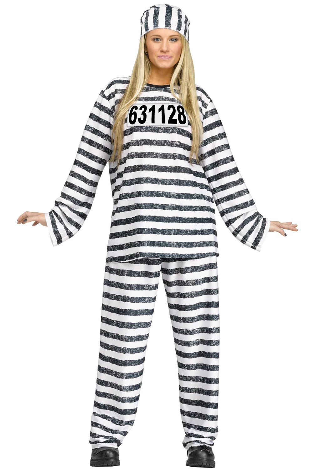 Jailhouse Honey Adult Costume 3 Jailhouse Honey Adult Costume