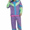 Hip 80s Tracksuit Adult Costume 2 Hip 80s Tracksuit Adult Costume -Purecostumes Store F137634 full 1