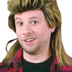 1980's Mullet Costume Wig