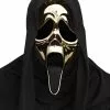 Ghost Face Golden Adult Mask 1 Ghost Face Golden Adult Mask -Purecostumes Store F91520 full 1