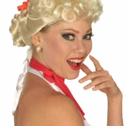 50's Housewife Adult Wig (Blonde)