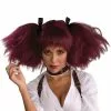 Steampunk Adult Wig (Burgundy) -Purecostumes Store FM66214 full 1