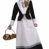 Colonial Pilgrim Woman Adult Costume -Purecostumes Store FM67599 full 1