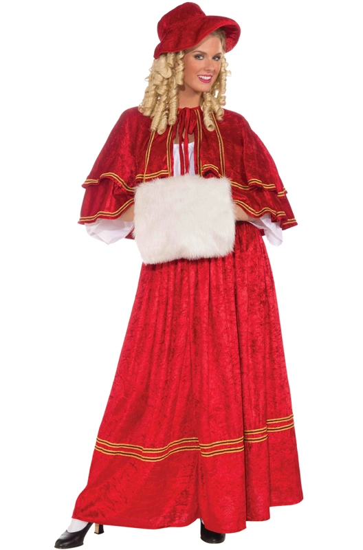 Christmas Caroler Adult Costume 3 Christmas Caroler Adult Costume