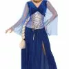 Medieval Sapphire Dress Adult Costume