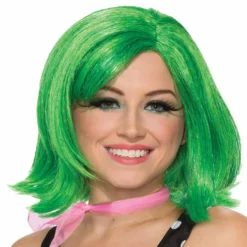 Green Pixie Adult Wig